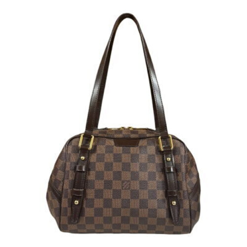 Louis Vuitton Rivington Damier Shoulder Bag Canvas Brown
